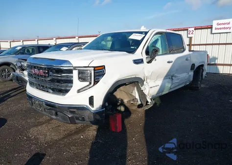 2024 GMC Sierra 1500 4Wd Short Box Slt from USA, damaged, VIN 1GTUUDED4RZ350216